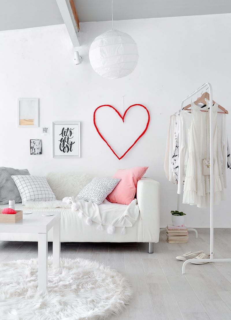 Heart Wall Art for Valentine’s Day